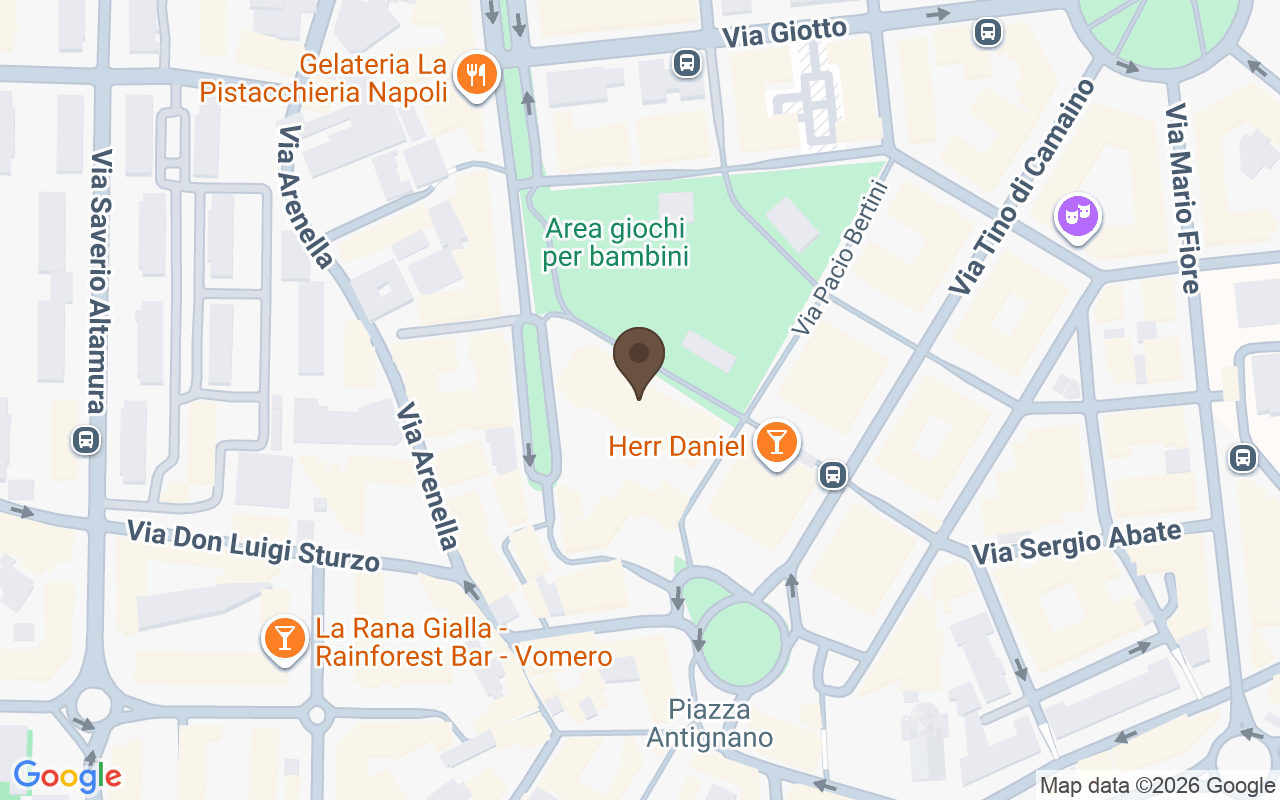 Karte mit Neapel, Kampanien — ihre Grabstätte in der Kirche San Giovanni dei Fiorentini ging beim Abriss der Kirche verloren