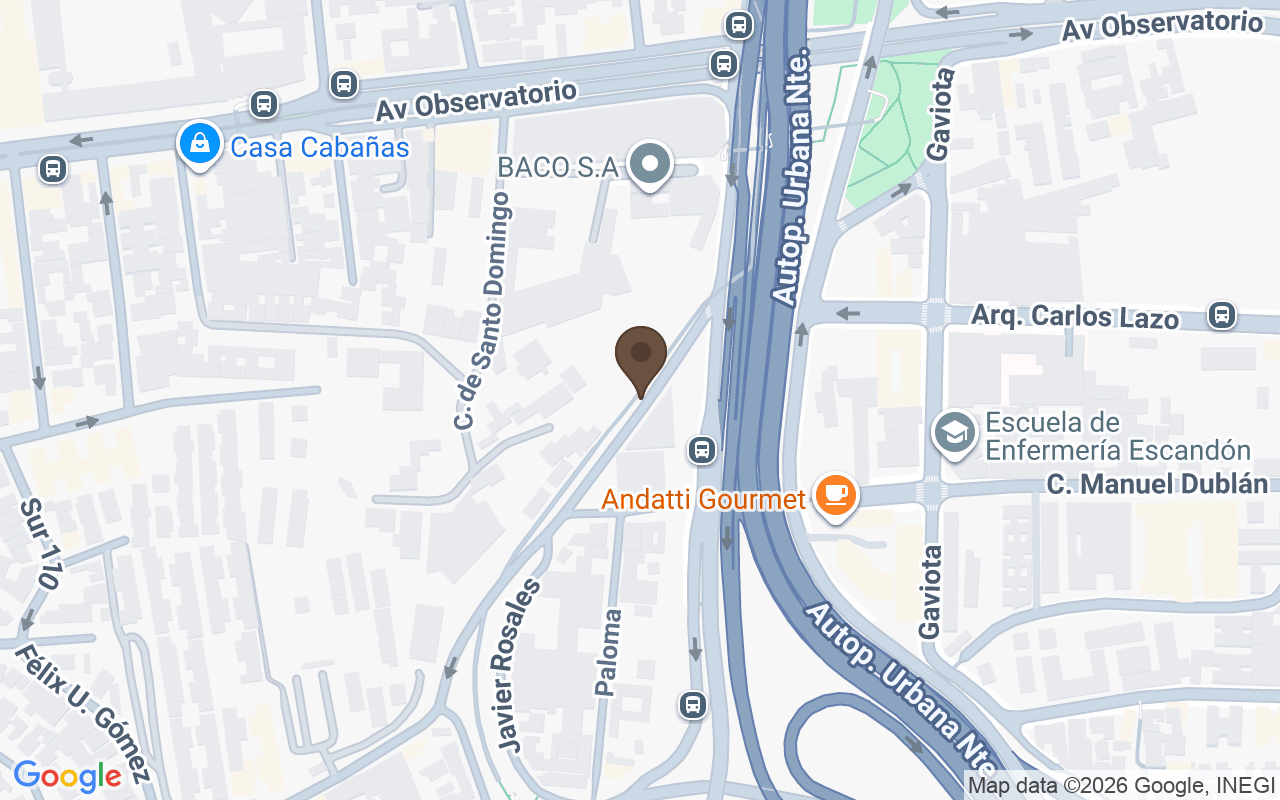 Map showing Panteón Civil de Dolores, Mexico City — his grave was lost