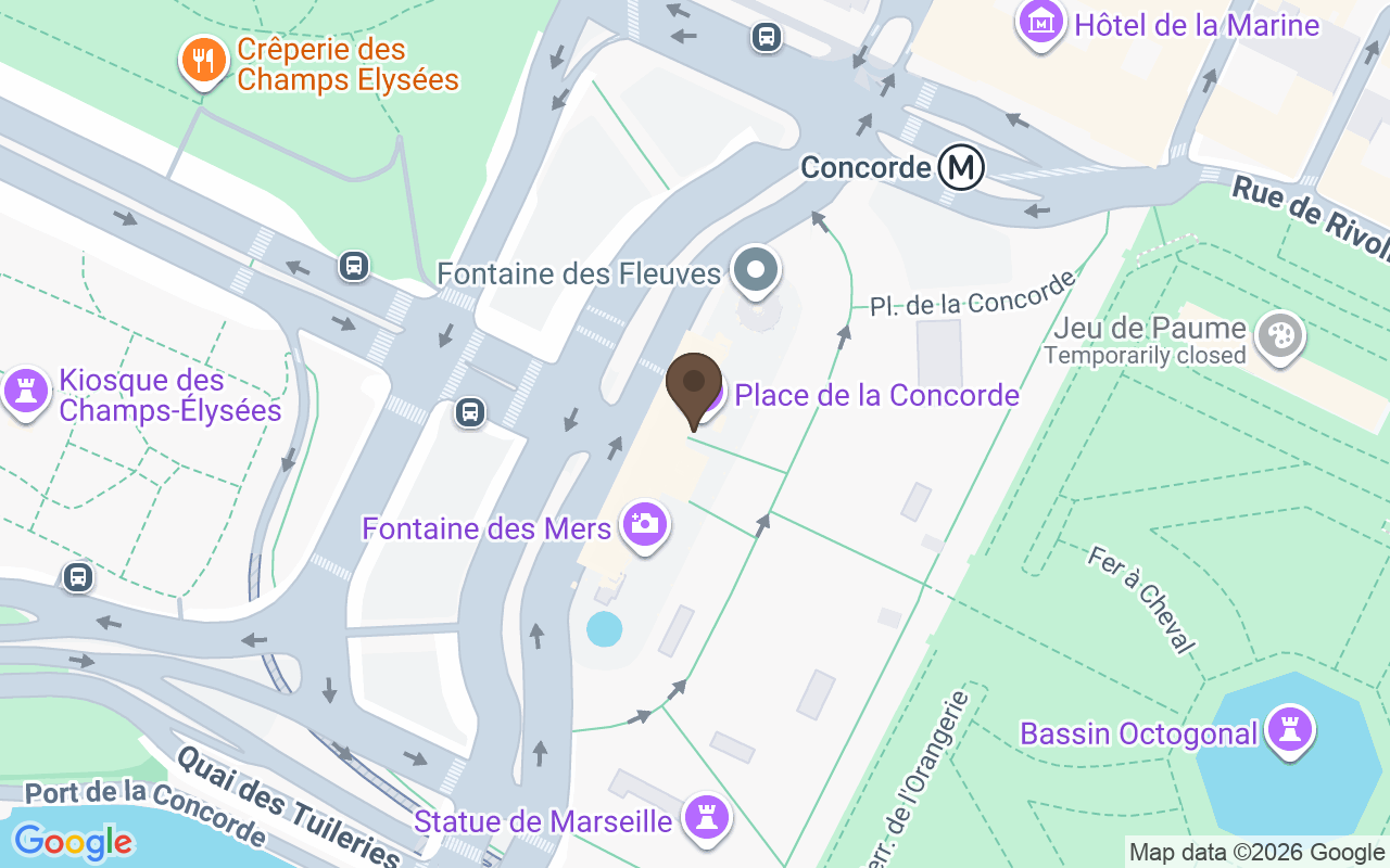 Karte mit Guillotiniert auf der Place de la Révolution, heute Place de la Concorde, Paris — kein Grab